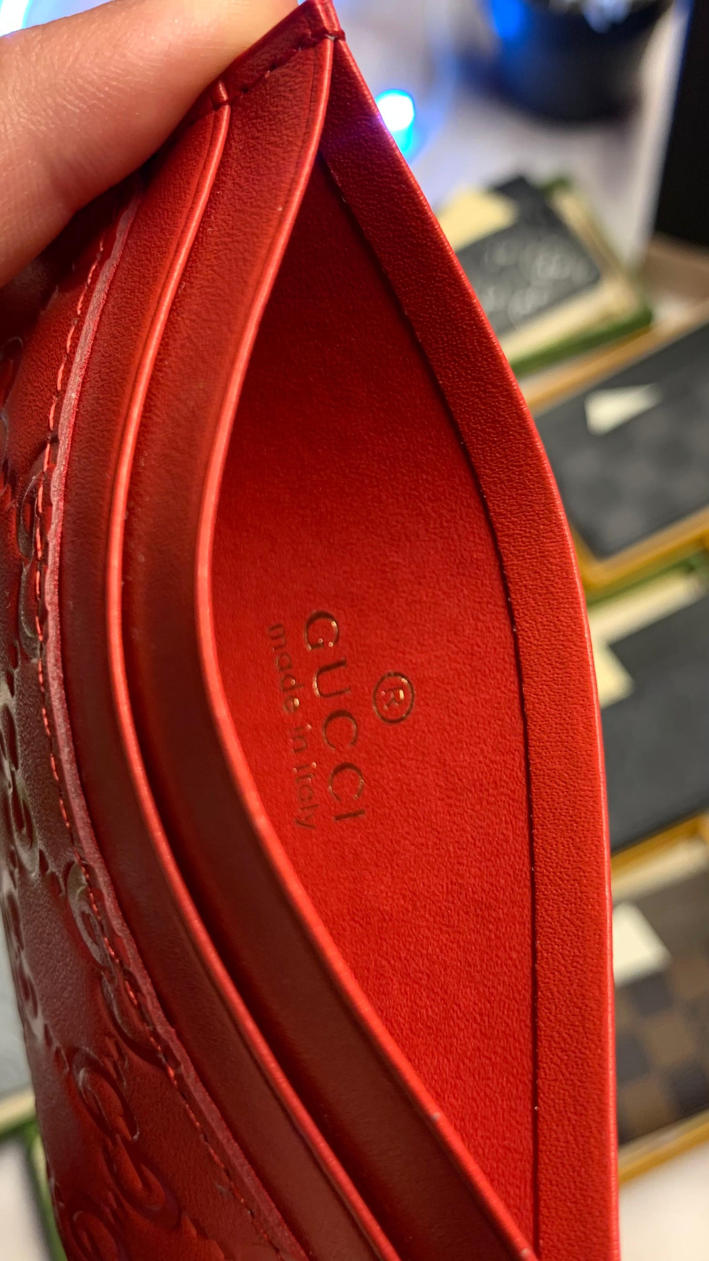 Gucci Cardholder - Red