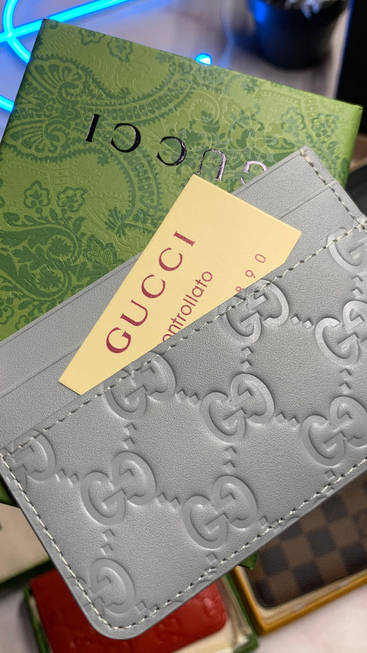 Gucci Cardholder - Bright Gray