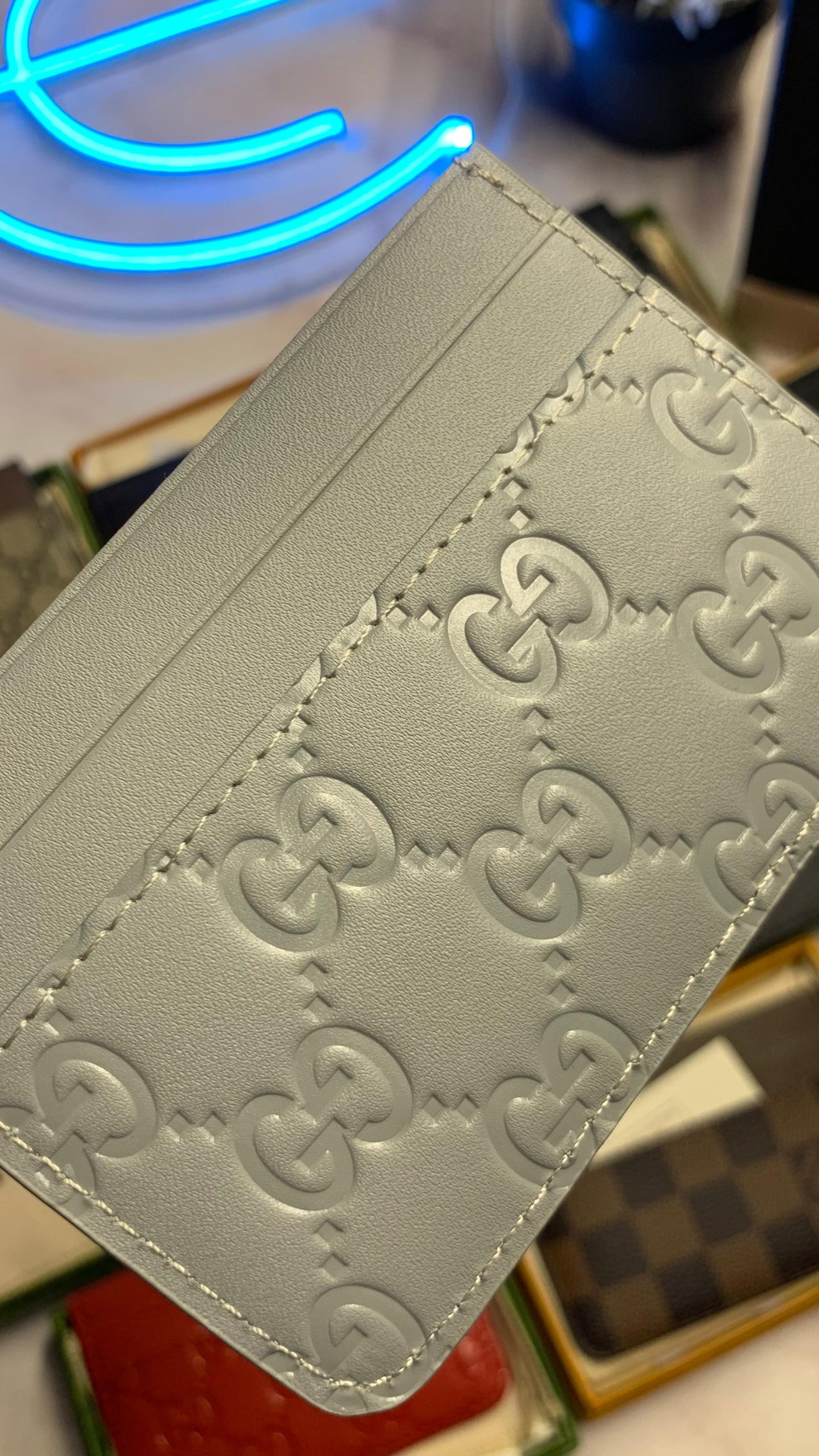 Gucci Cardholder - Bright Gray