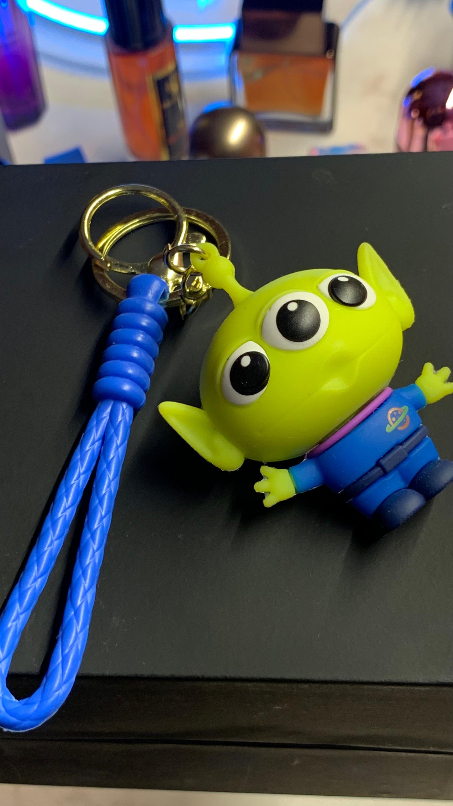 Green Alien Keychain