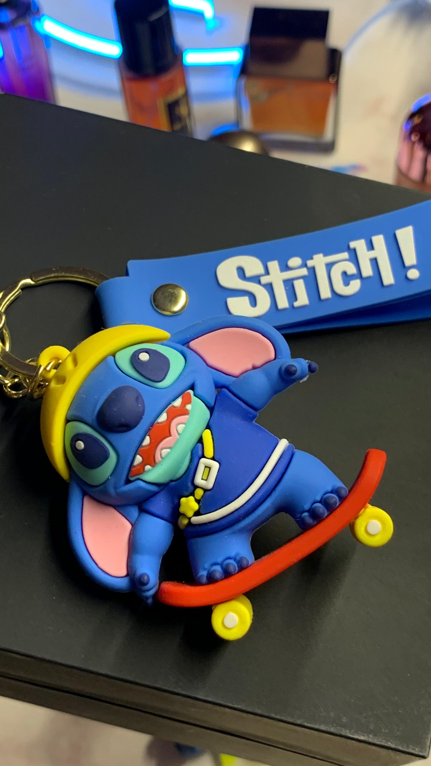 Skating Stitch Keychain
