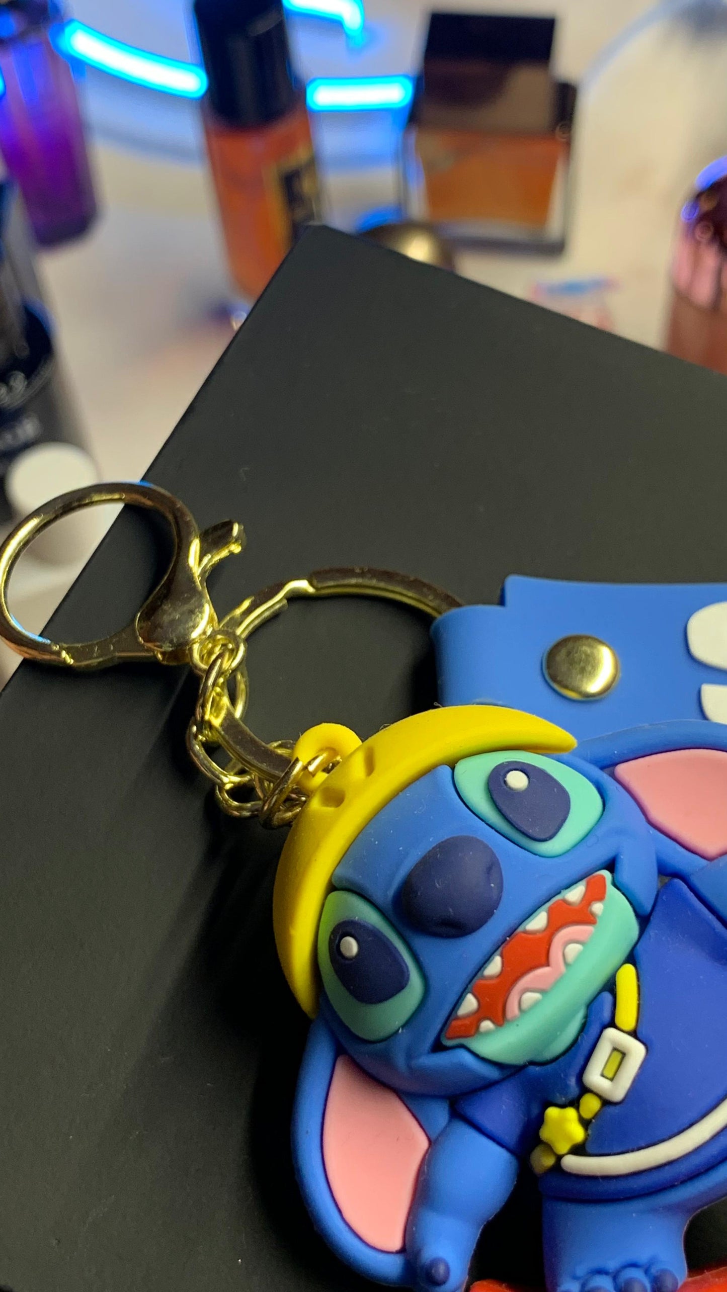 Skating Stitch Keychain