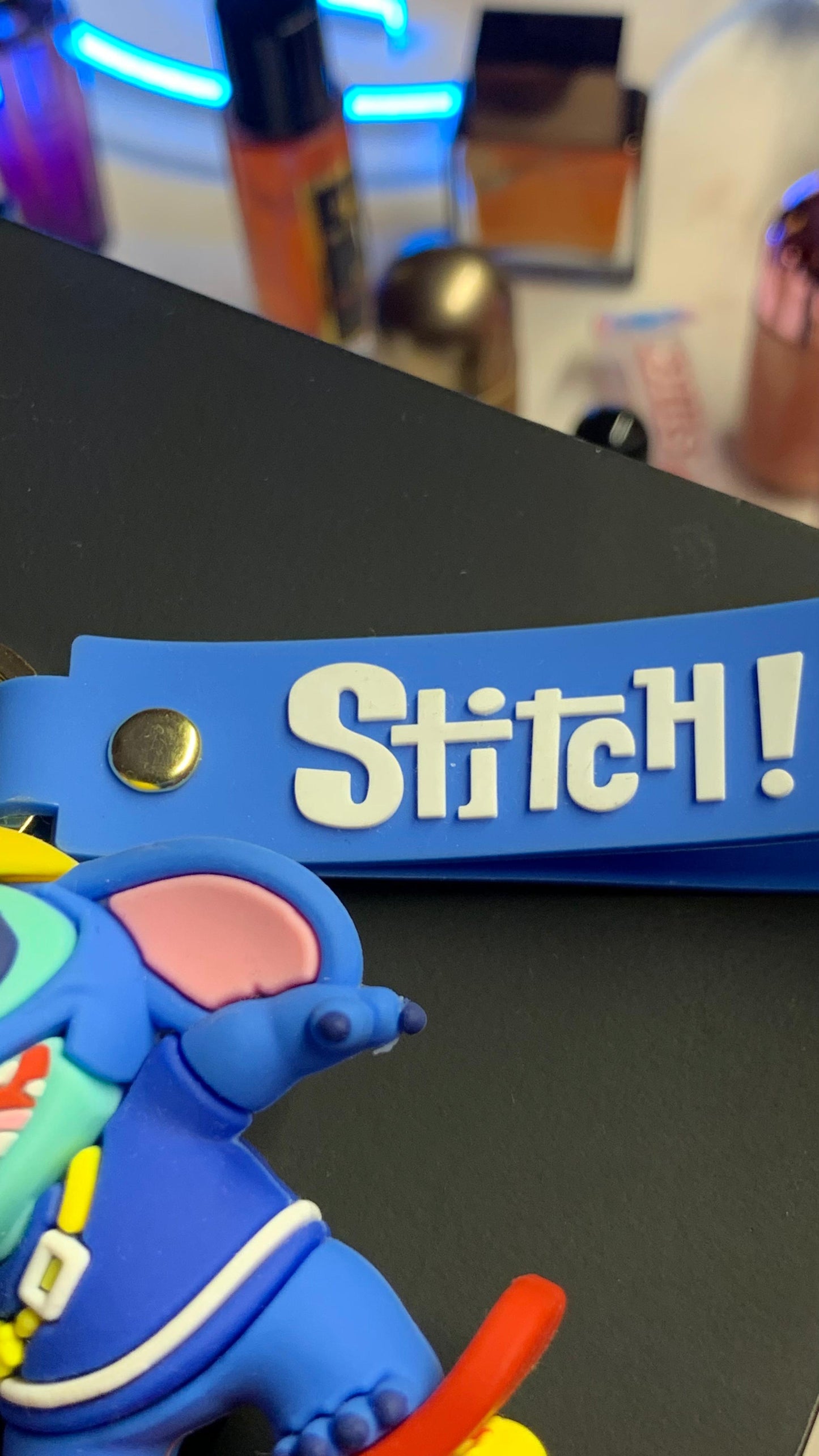 Skating Stitch Keychain
