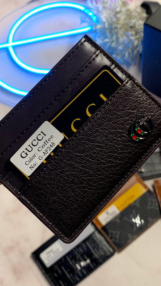 Gucci Cardholder - Dark Brown