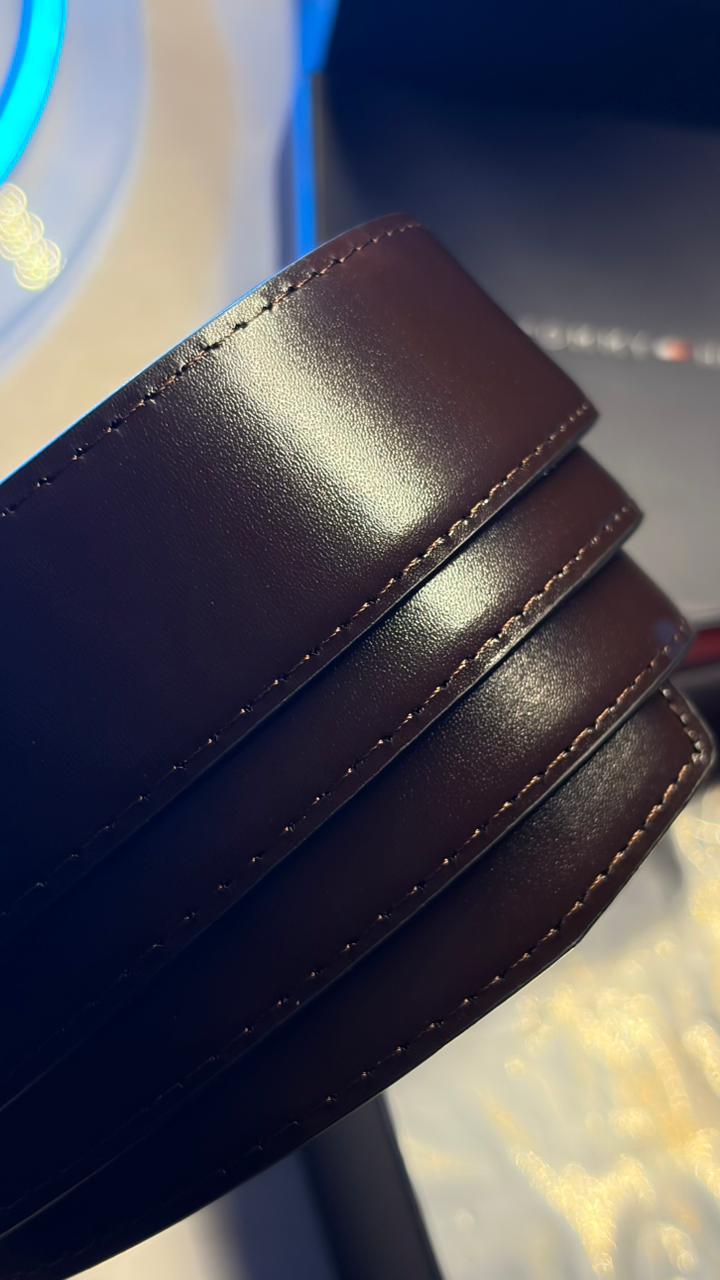 Tommy Hilfiger Double Face Belt - Black & Brown