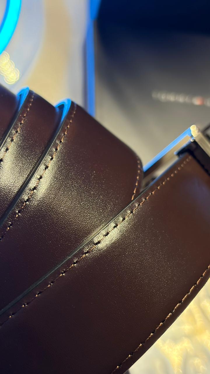 Tommy Hilfiger Double Face Belt - Black & Brown