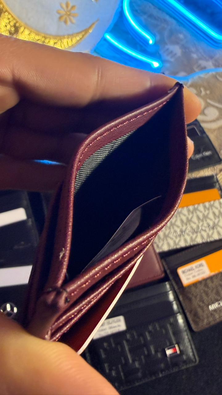 Hermes Cardholder - Burgundy