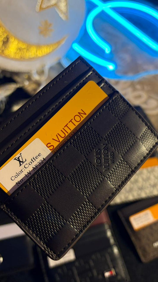 LV Cardholder - Dark Brown