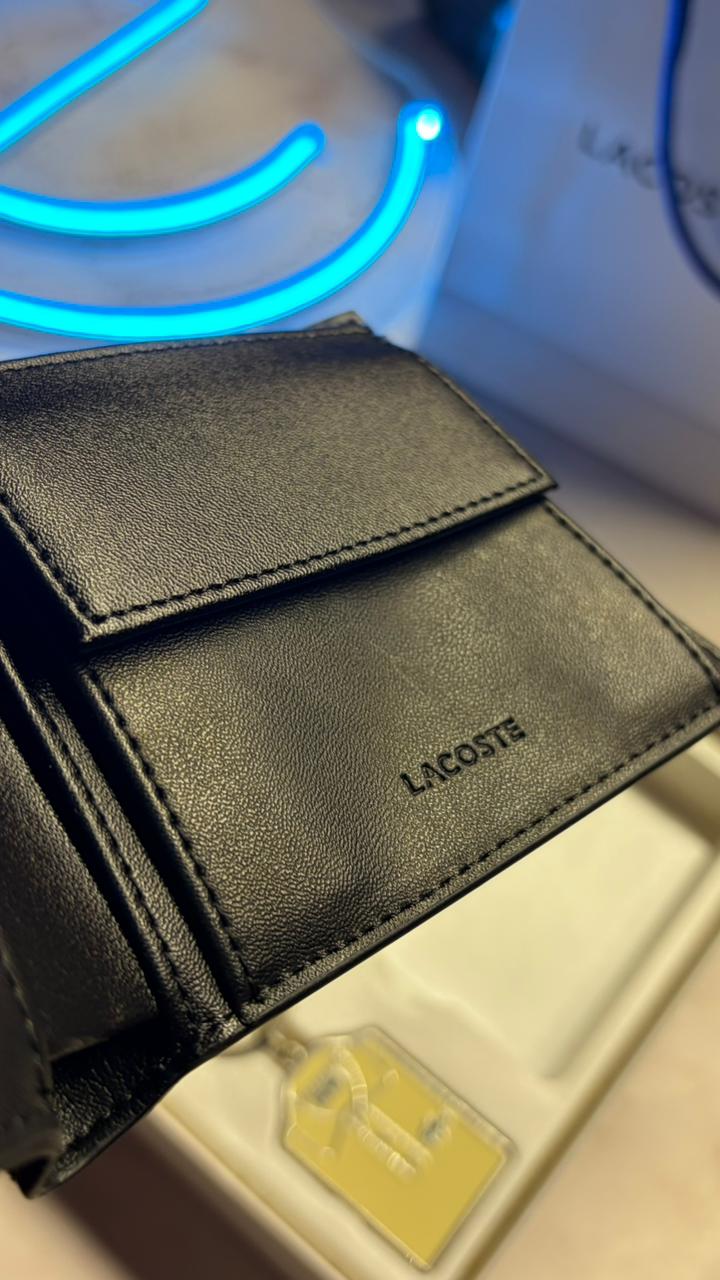 Lacoste Iconic Gift Set – Wallet & Keychain