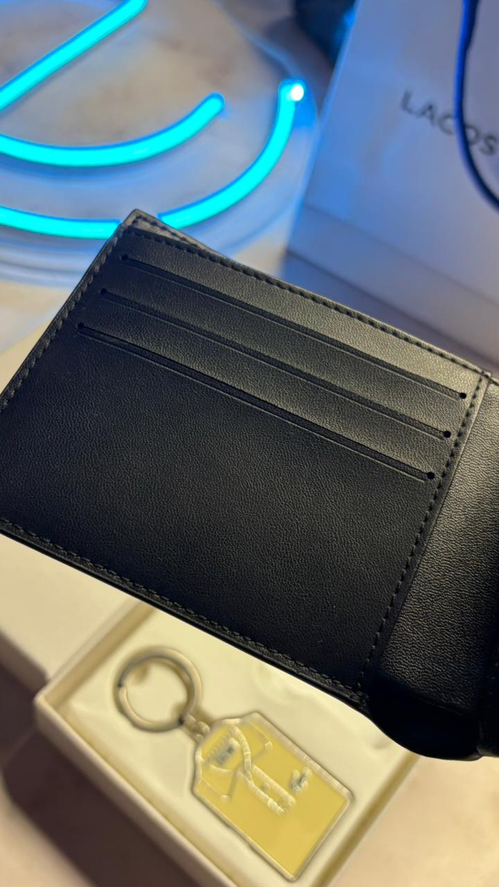 Lacoste Iconic Gift Set – Wallet & Keychain