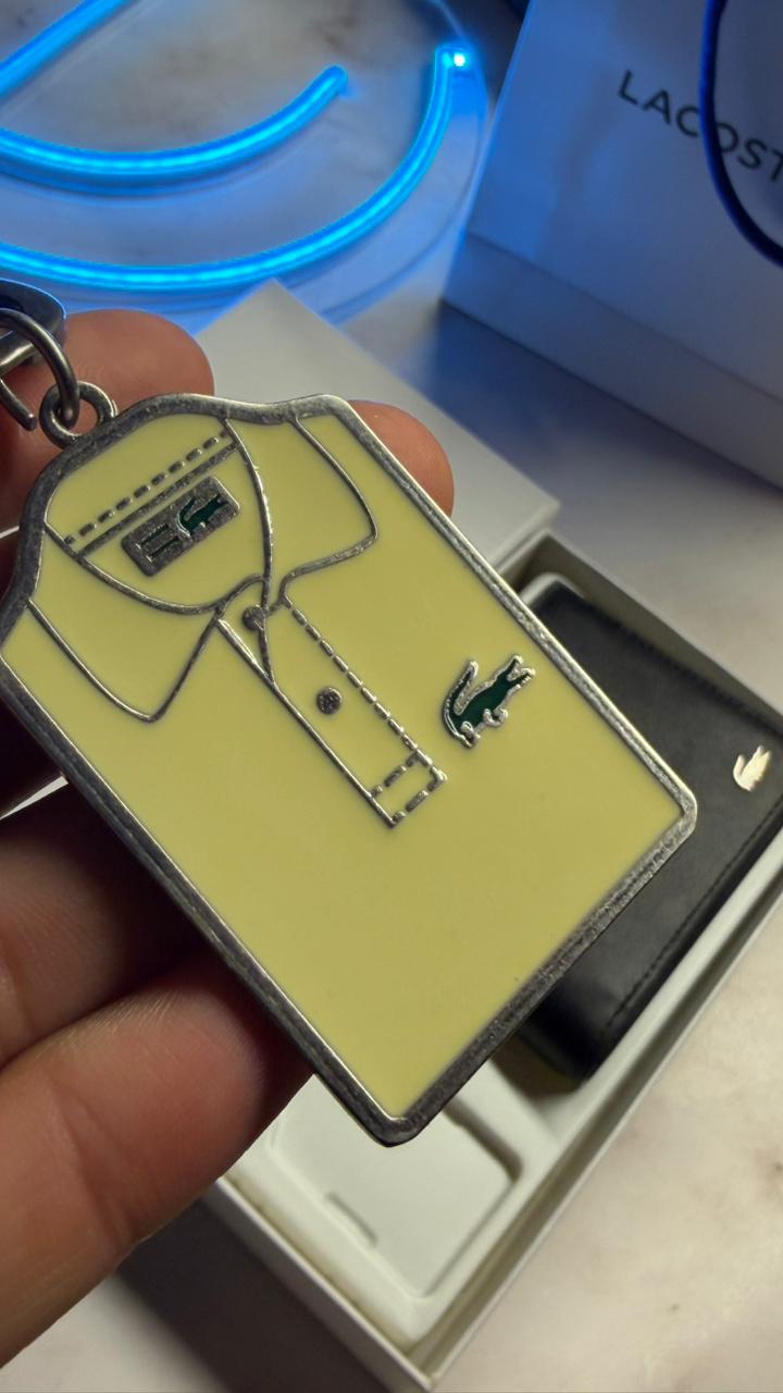 Lacoste Iconic Gift Set – Wallet & Keychain