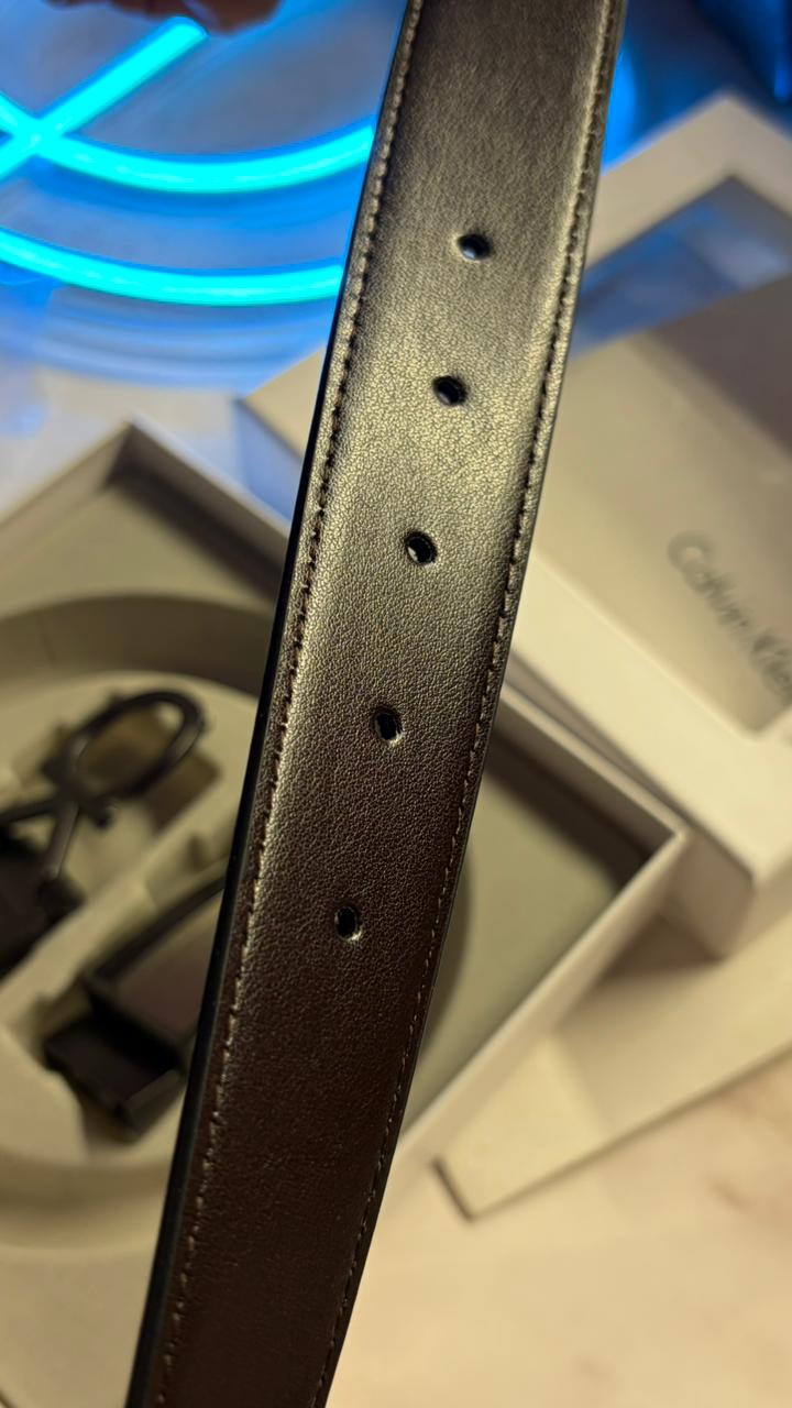 Calvin Klein Double Face Belt Gift Set – 2 Buckles