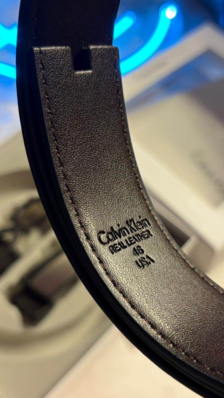 Calvin Klein Double Face Belt Gift Set – 2 Buckles