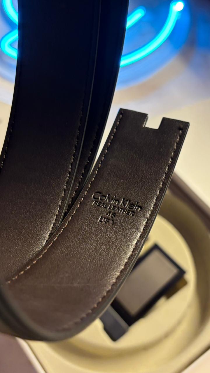 Calvin Klein Double Face Belt Gift Set – 2 Buckles