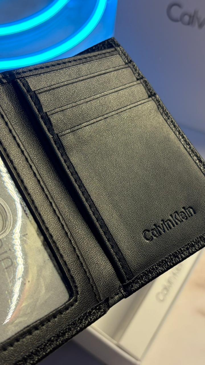 Calvin Klein Trifold Wallet – Basic Black