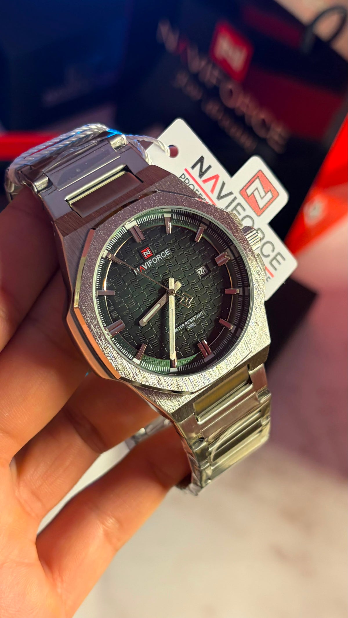 Naviforce Men's Watch - NF9245-S-B-S