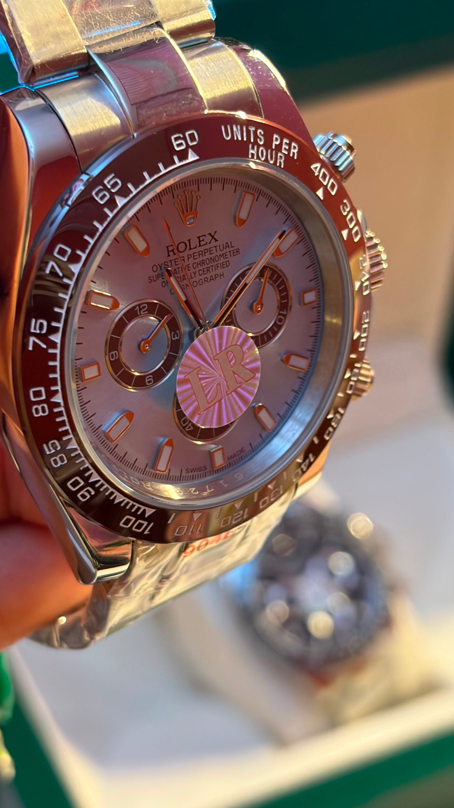 Rolex Daytona - Platona - Ice Blue
