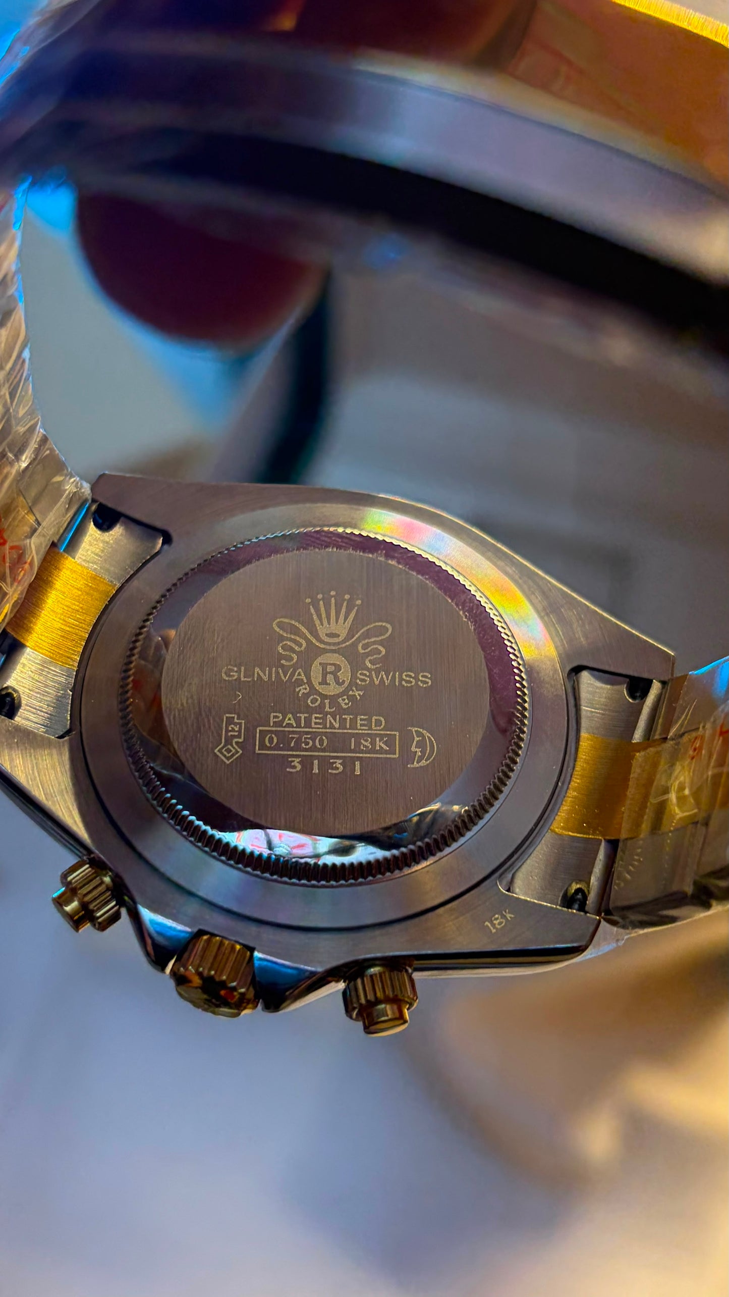 Rolex Daytona Two-Tone Oystersteel & Yellow Gold Black Dial