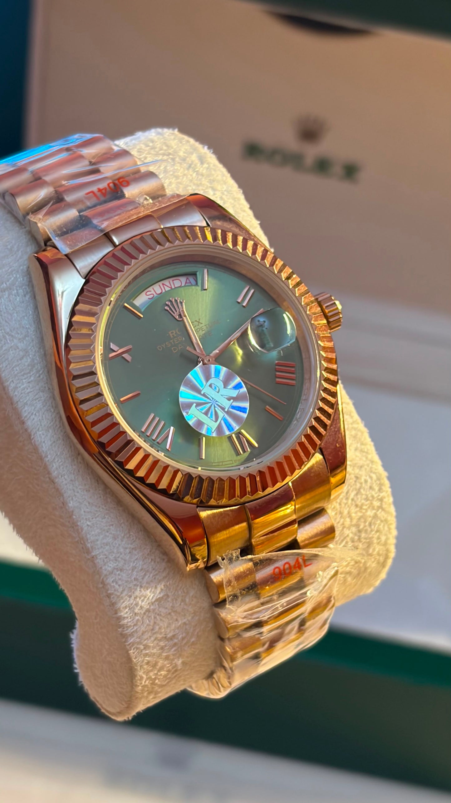 ROLEX | DAY-DATE - Olive Green Dial