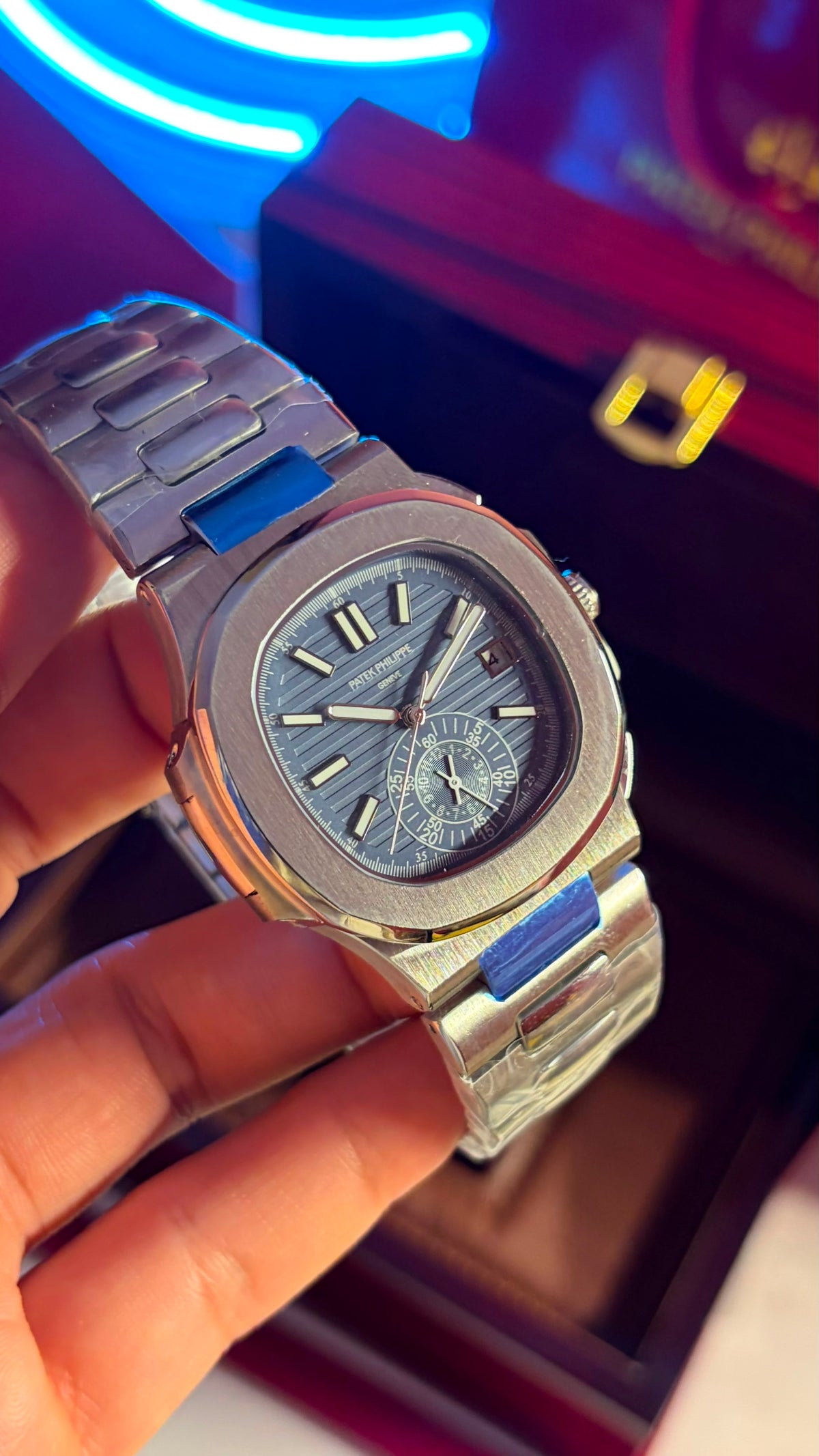 Patek Philippe Men’s Watch - Blue Dial