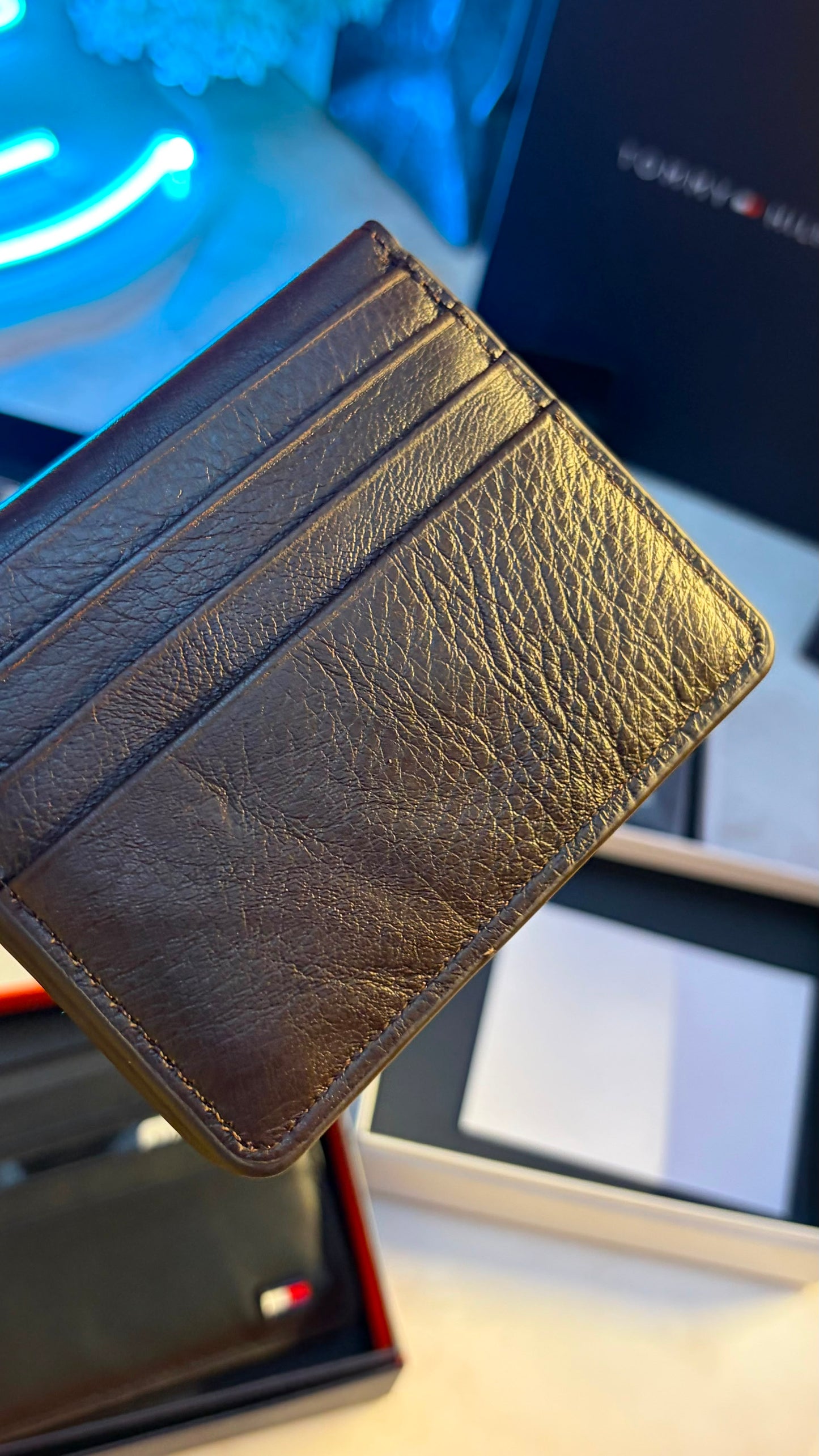 Calvin Klein Men’s Bifold Cardholder With Box - Magnetic Closure