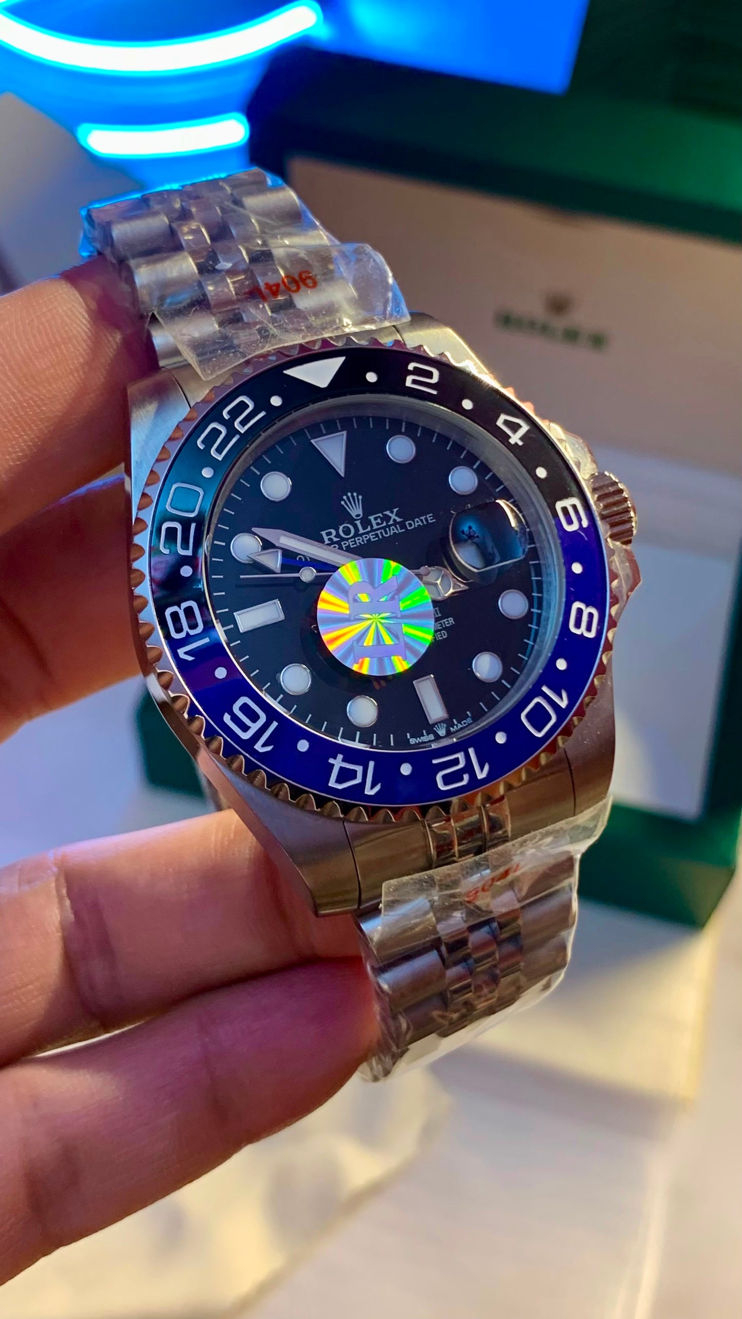 Rolex GMT Master II - Batgirl