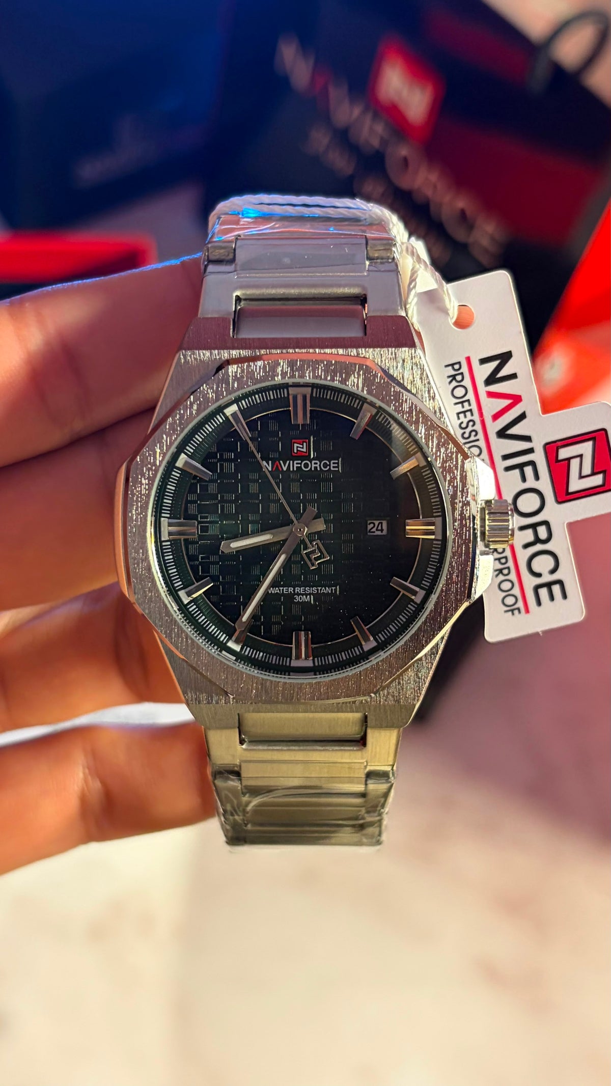 Naviforce Men's Watch - NF9245-S-B-S