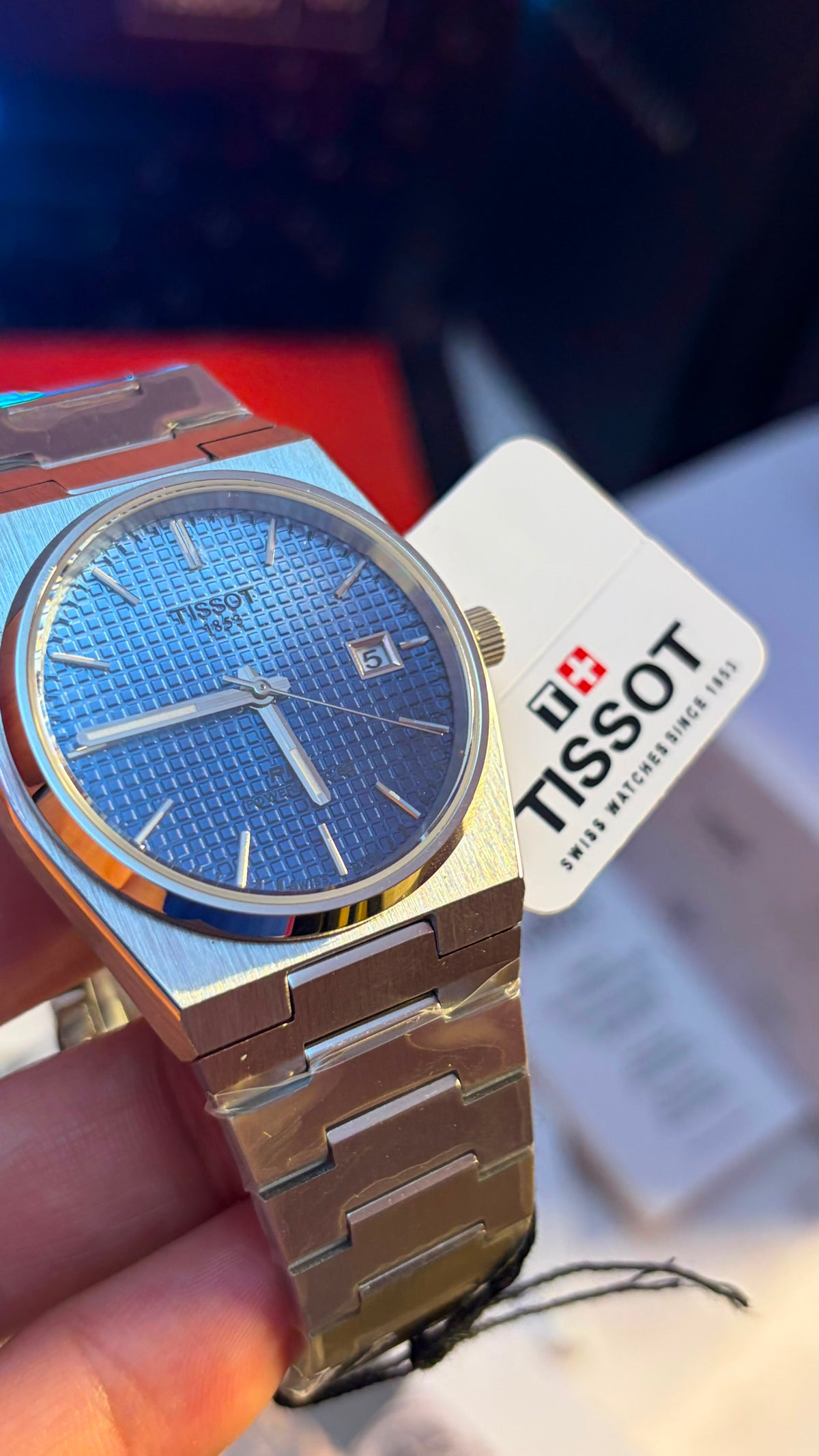 Tissot PRX Powermatic 80 - Ice Blue Dial