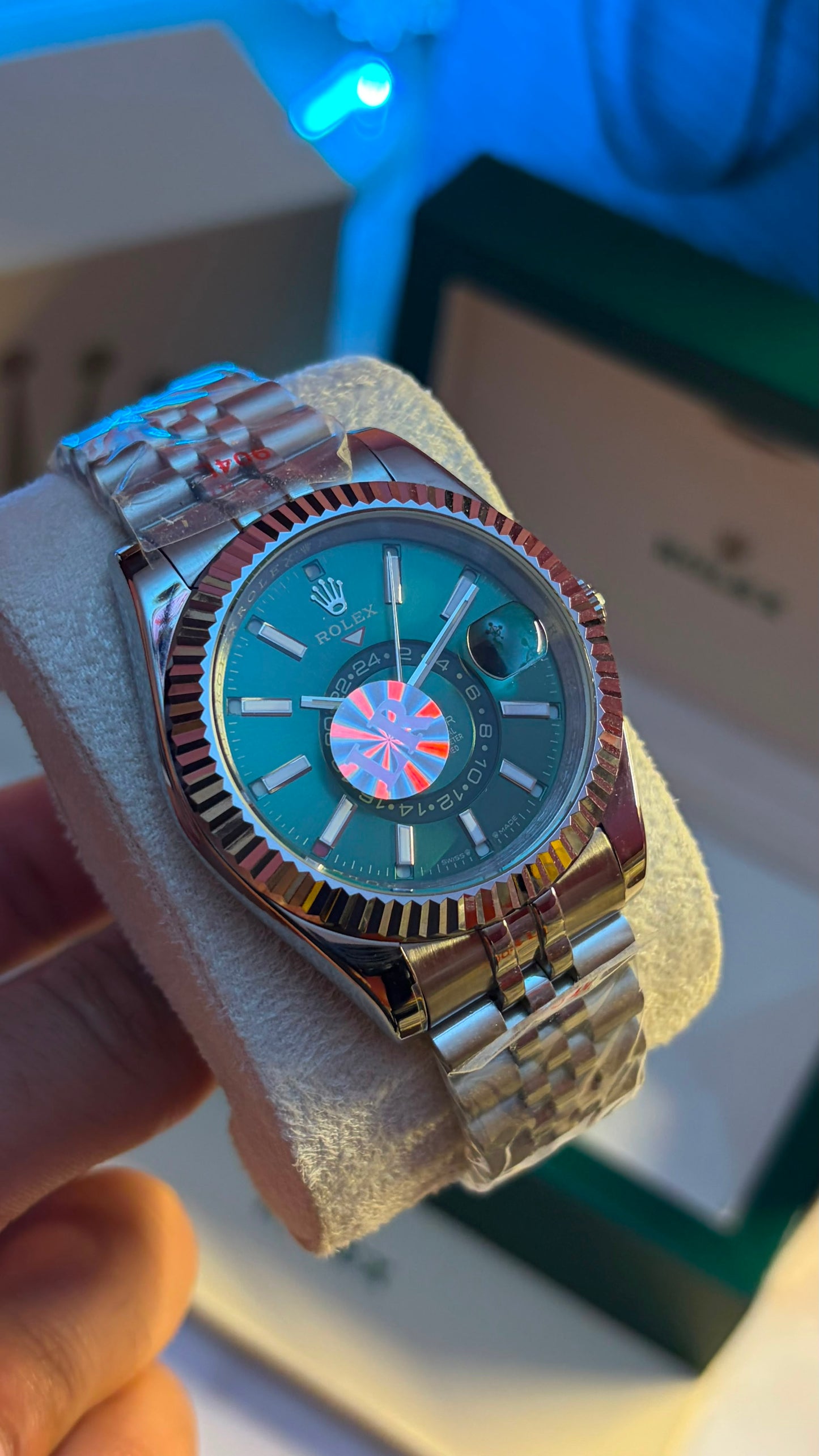 Rolex | Sky-Dweller - Mint Green Dial