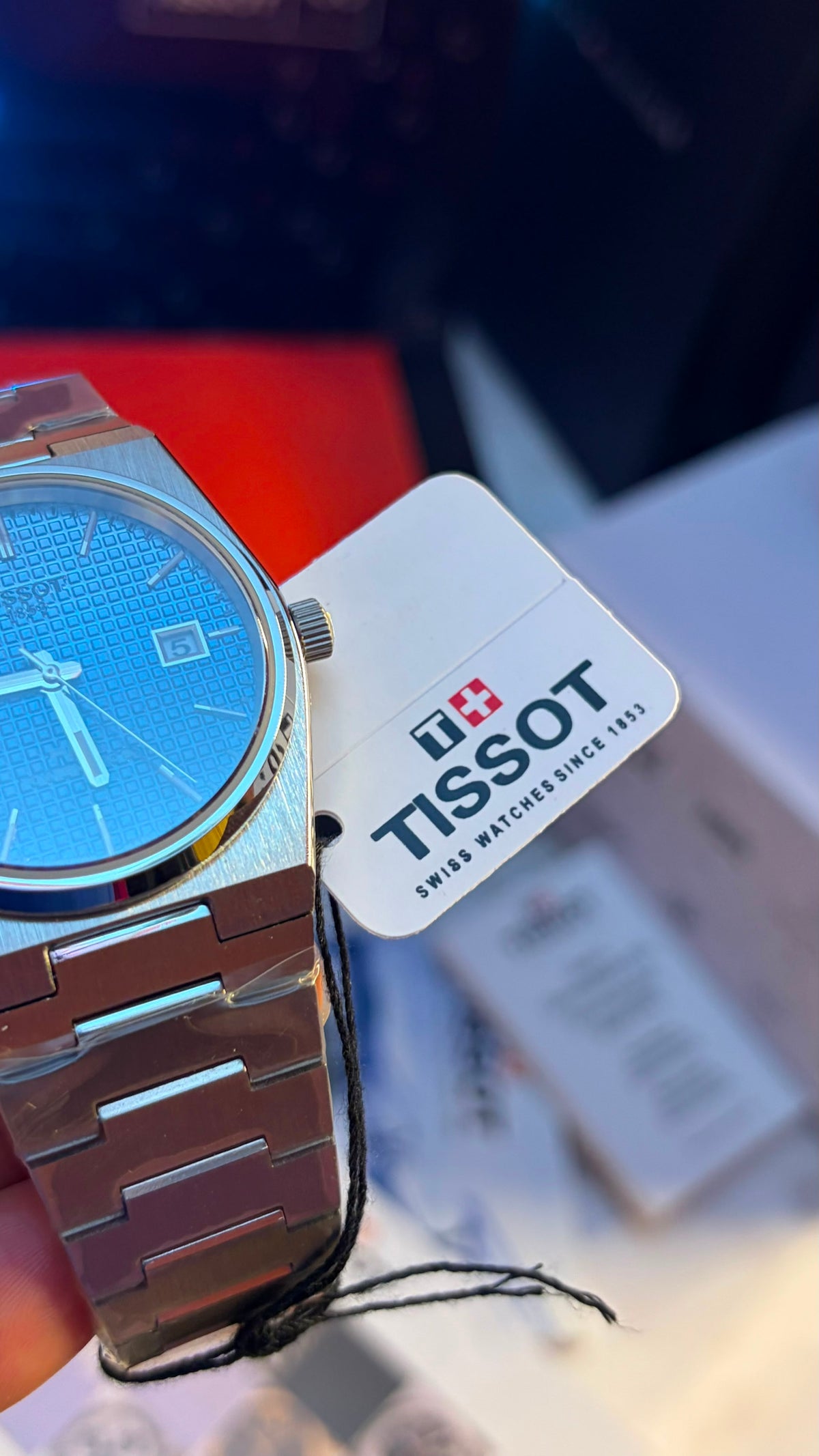 Tissot PRX Powermatic 80 - Ice Blue Dial