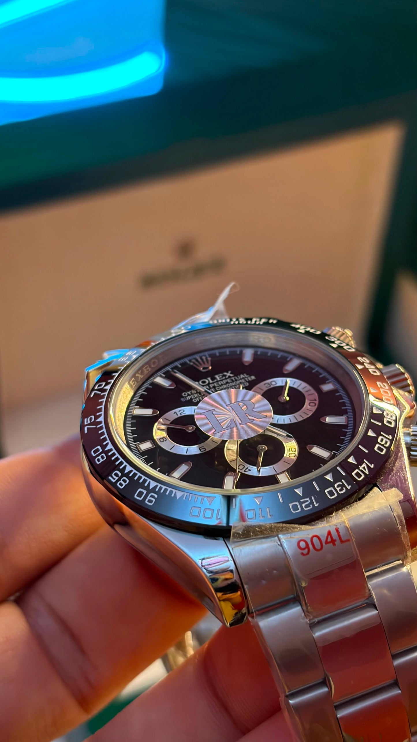 Rolex Daytona - Oystersteel Black - Godzilla