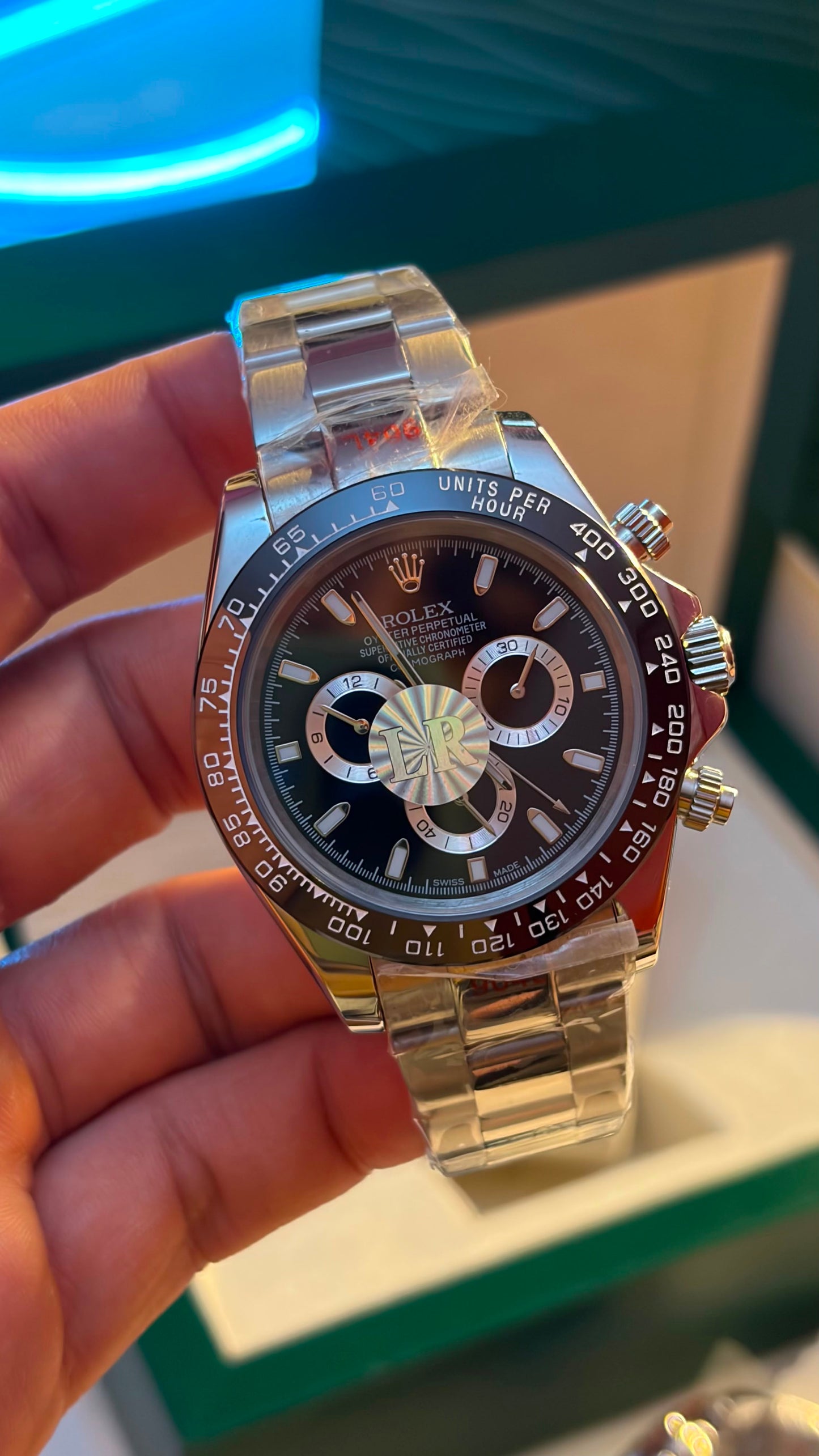 Rolex Daytona - Oystersteel Black - Godzilla