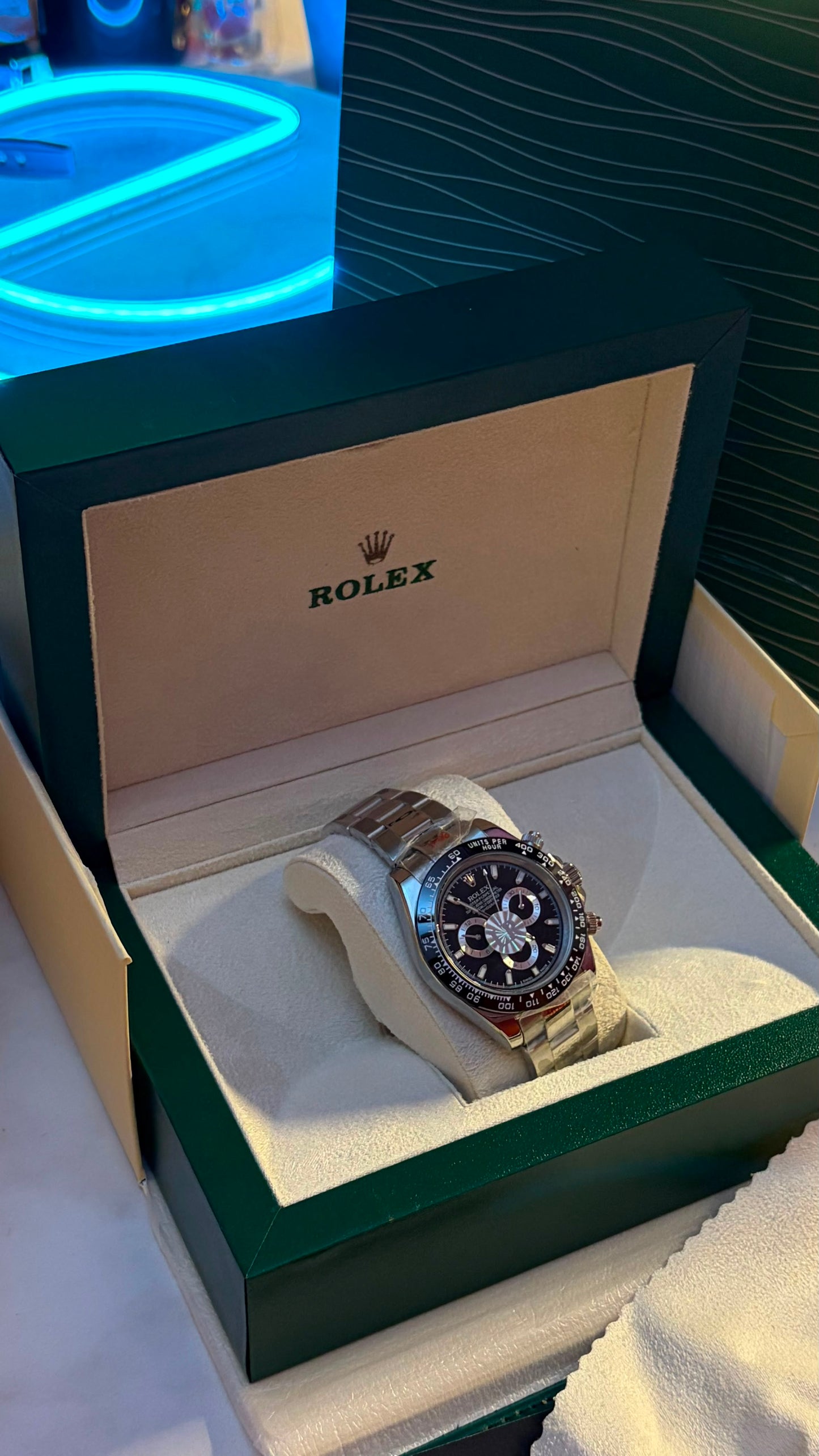Rolex Daytona - Oystersteel Black - Godzilla