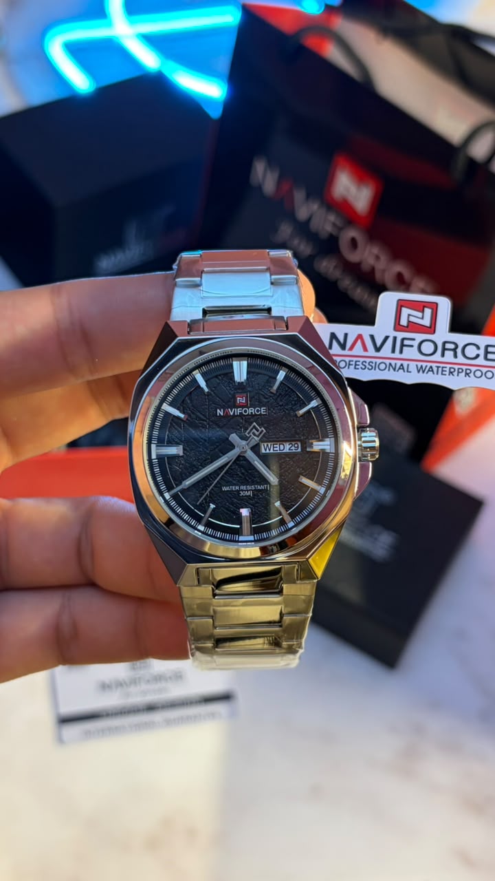 Naviforce Men's Watch - NF9245-S-B-S
