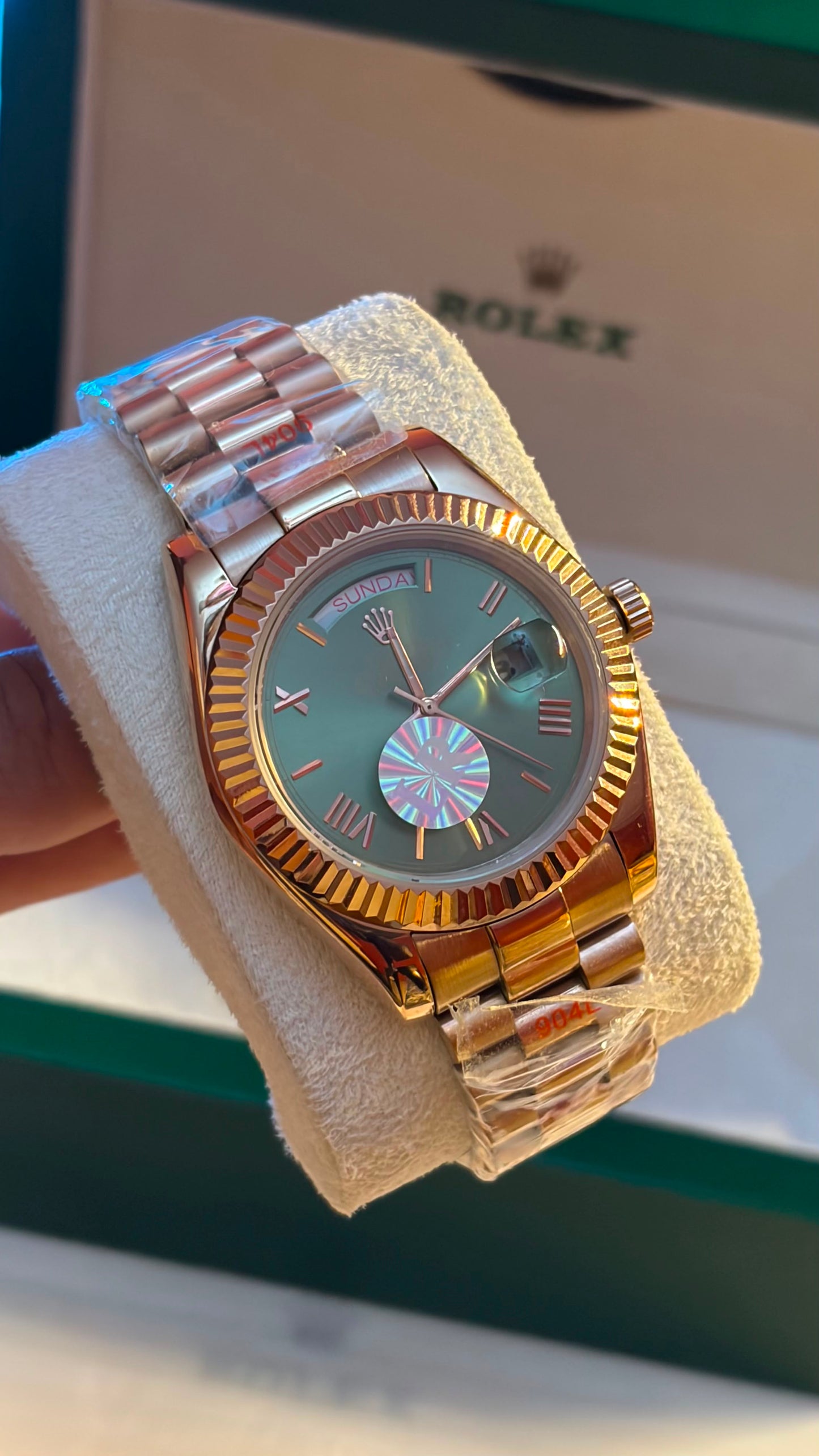 ROLEX | DAY-DATE - Olive Green Dial