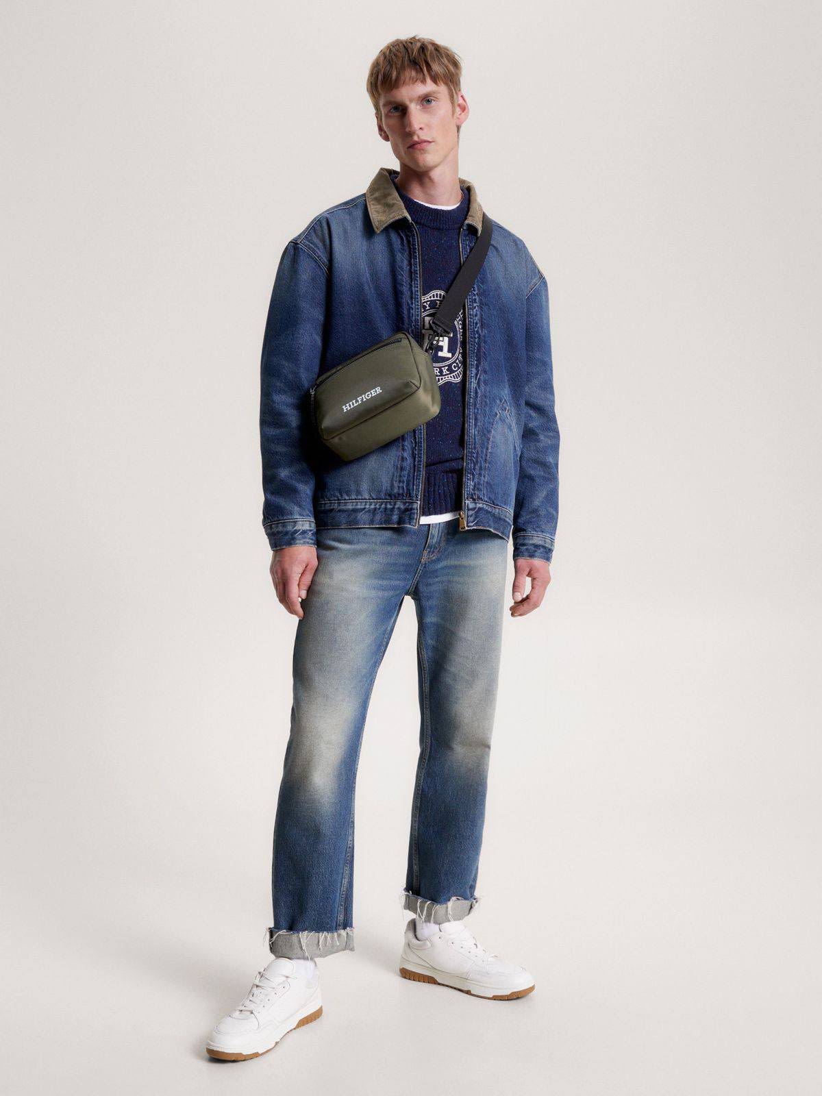 Tommy Hilfiger Original Crossbag - Olive green