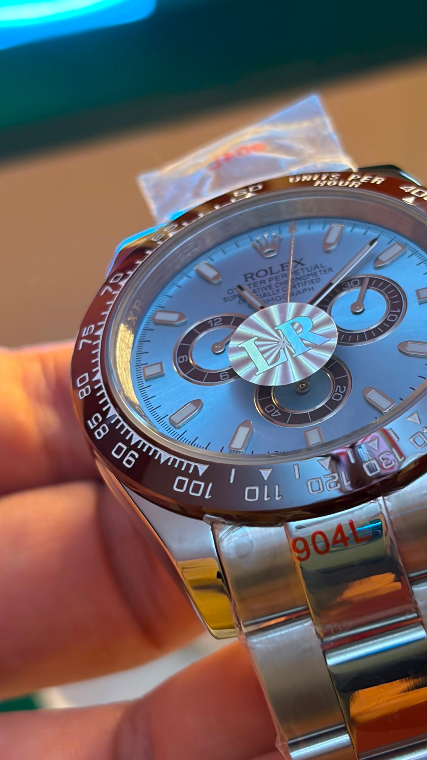 Rolex Daytona - Platona - Ice Blue