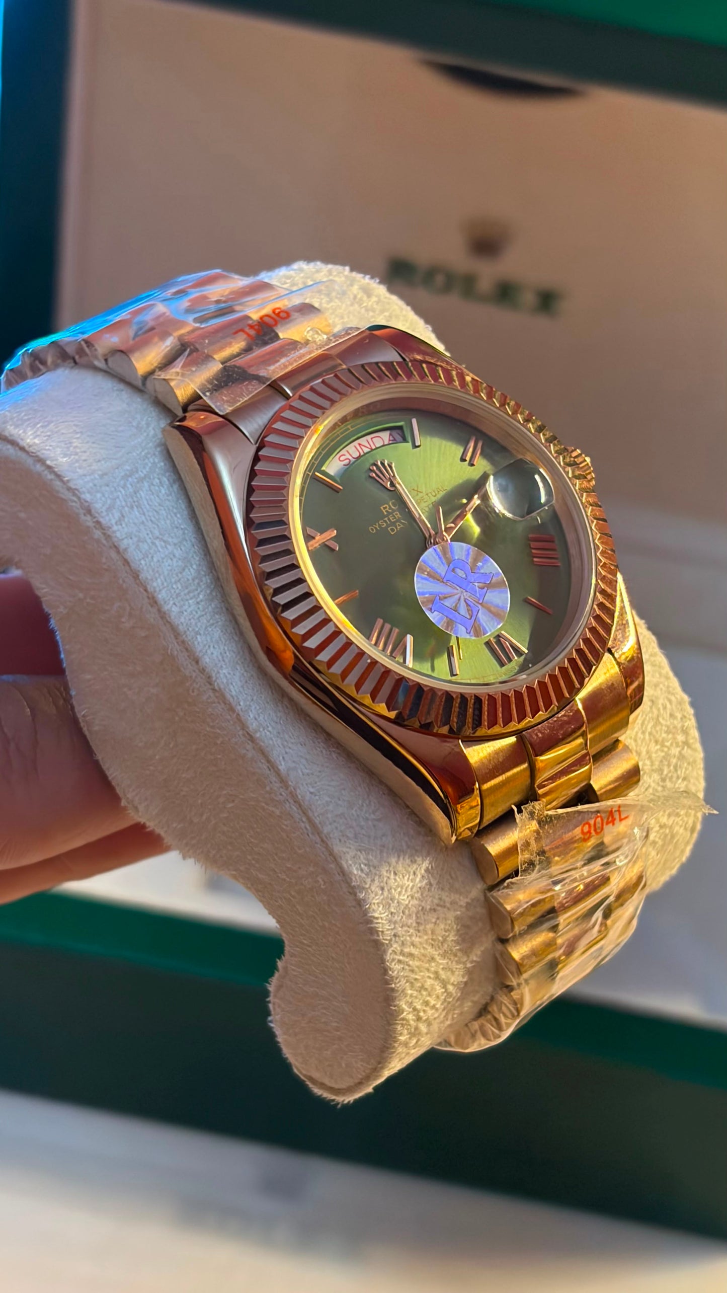 ROLEX | DAY-DATE - Olive Green Dial