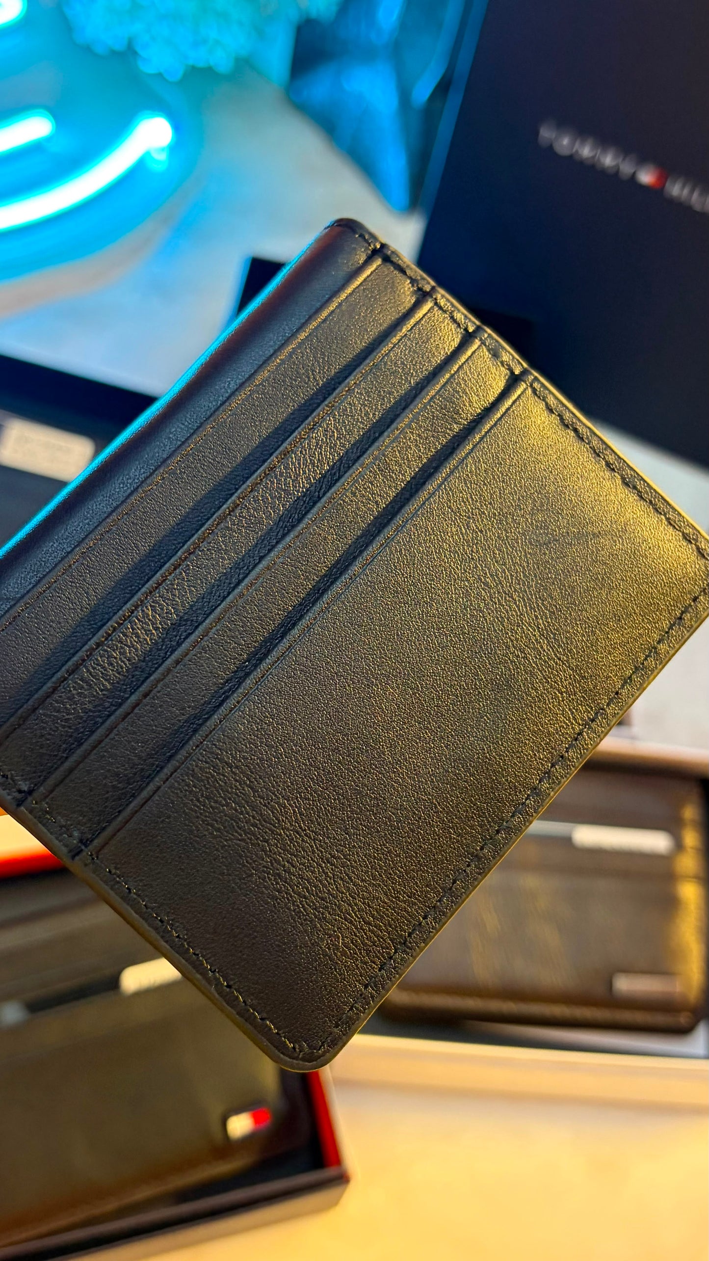 Calvin Klein Men’s Bifold Cardholder With Box - Magnetic Closure