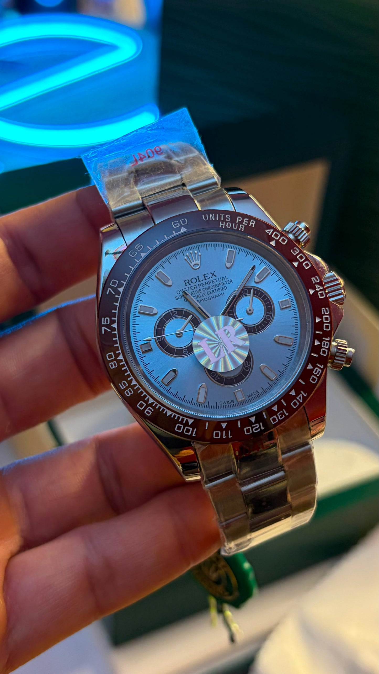 Rolex Daytona - Platona - Ice Blue