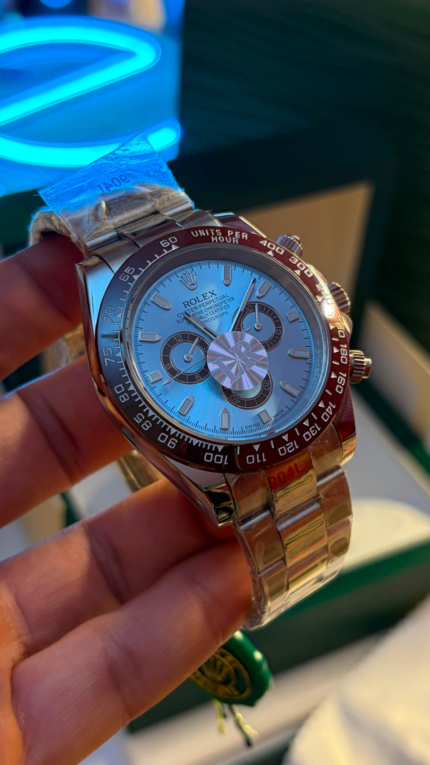 Rolex Daytona - Platona - Ice Blue