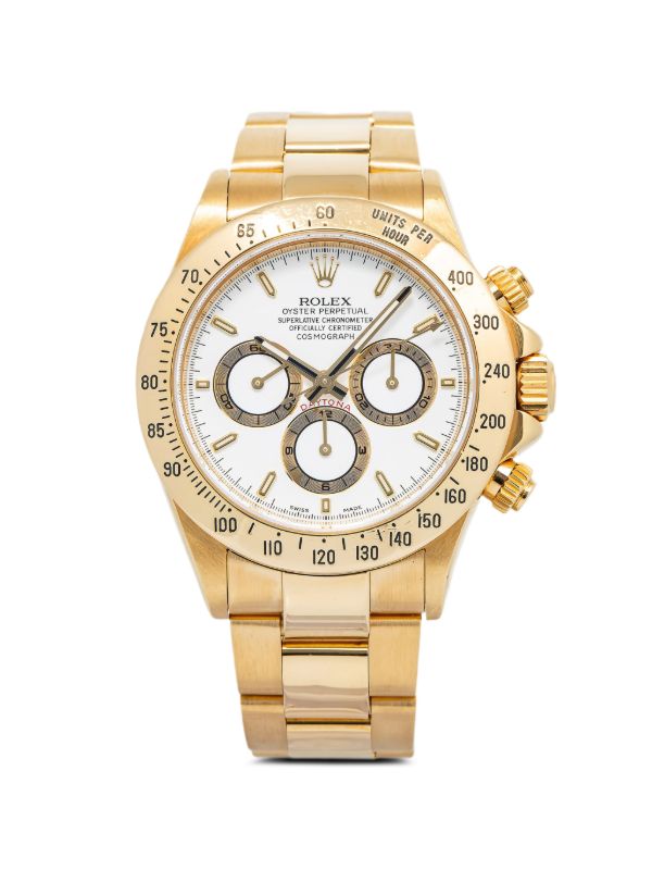 Rolex Daytona - Gold - White Dial