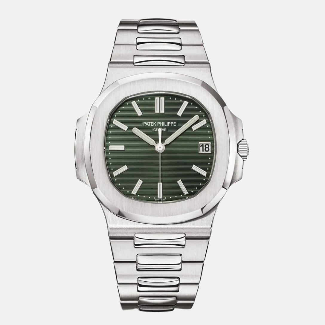 Patek philippe Nautilus Olive Green Dial