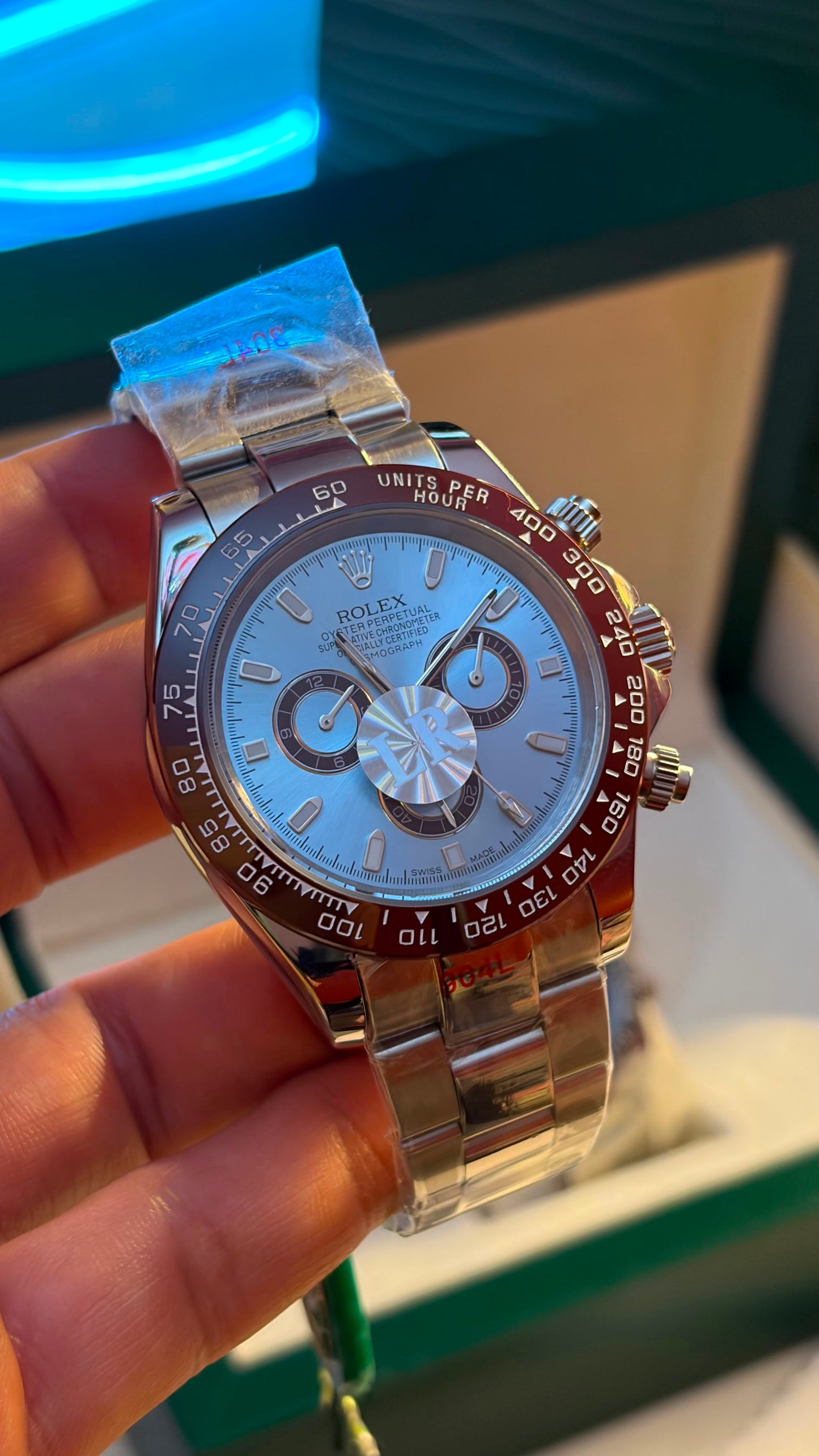 Rolex Daytona - Platona - Ice Blue