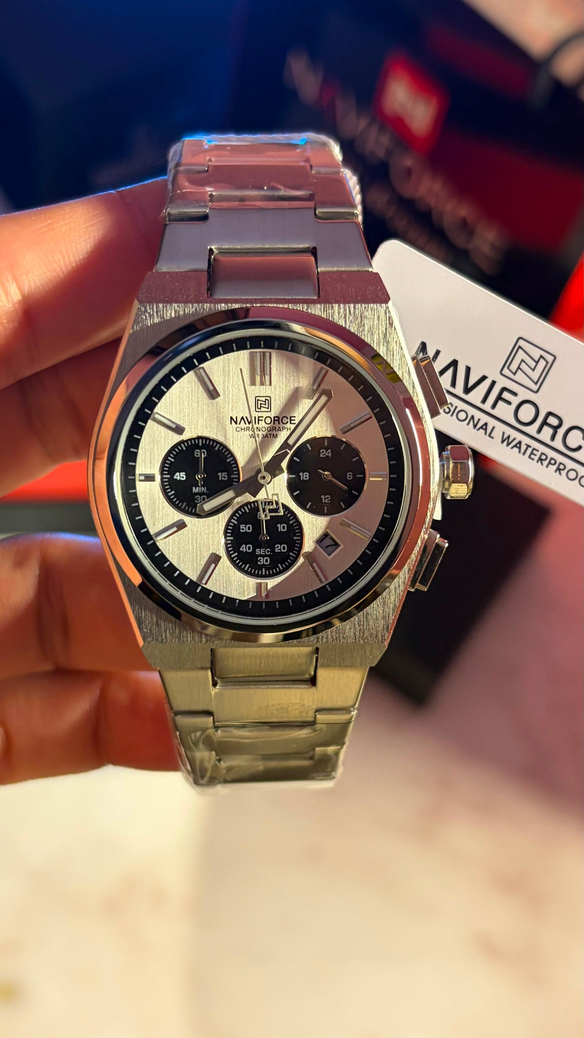 Naviforce Men's Watch - NF8048G-S-W-S