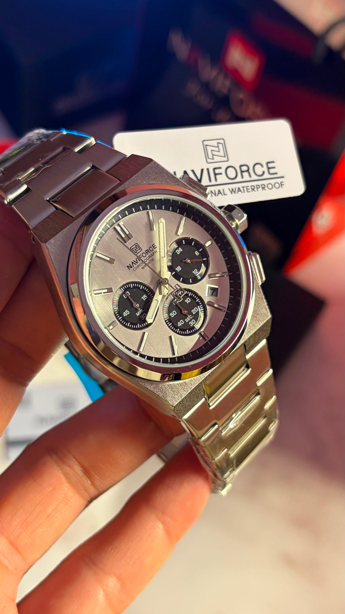 Naviforce Men's Watch - NF8048G-S-W-S